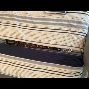 New Orleans Saints lanyard and badge reel